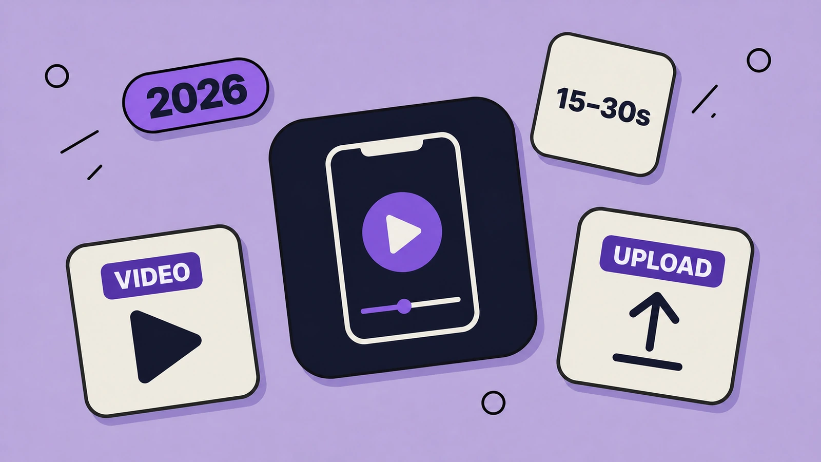 App Store preview video specification card with 15 to 30 second duration and phone video frame