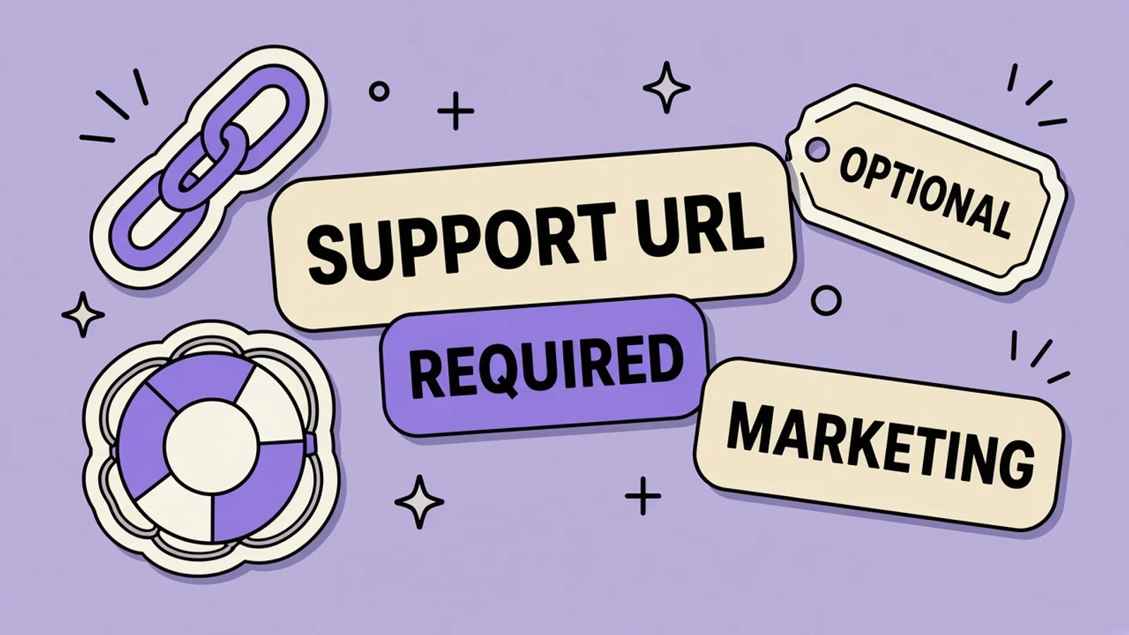 A paid utility app’s support page with an email address, beside an optional marketing site